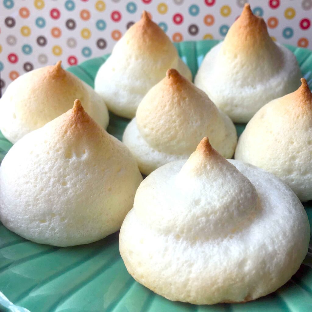 Low Carb Keto Almond Meringue Cookies Resolution Eats