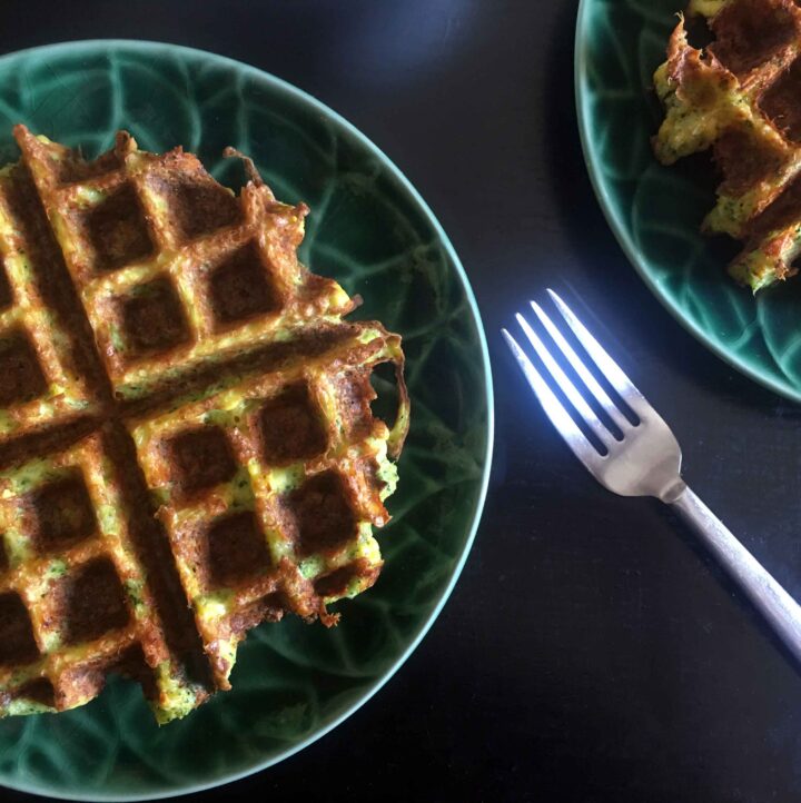 Keto Broccoli Chaffles Resolution Eats