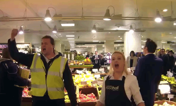Supermarket Flash Mob Gif