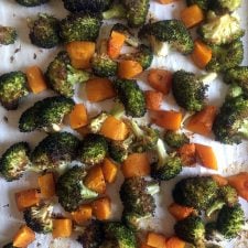 Roasted Broccoli and Butternut Squash-image