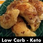 Pinterest pin for Keto Pierogies