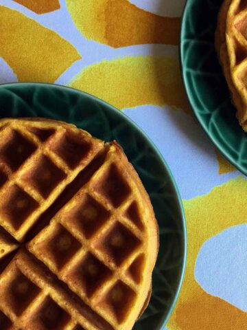 Keto Pumpkin Waffles