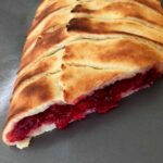 Low Carb Keto Braided Cranberry Danish