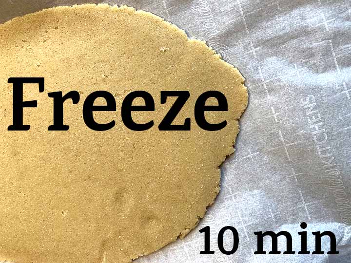 step 5 freeze the dough for 10 minutes