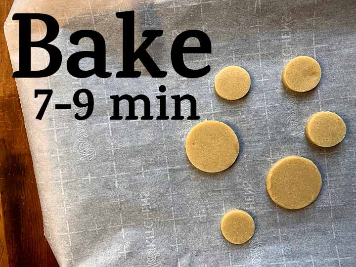 step 8 bake the cookies for 7-9 minutes until just beginning to brown at the edges