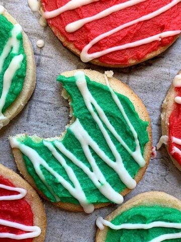 Keto Shortbread Christmas Cookies