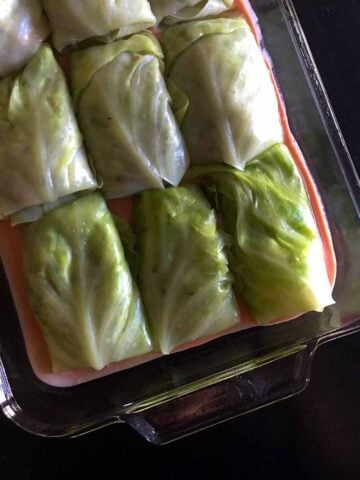 Keto Stuffed Cabbage Rolls