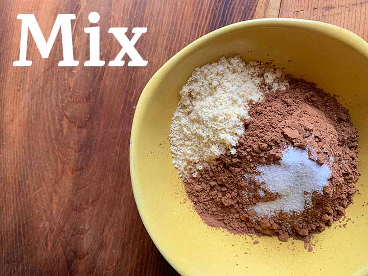 Step 3 mix together dry ingredients