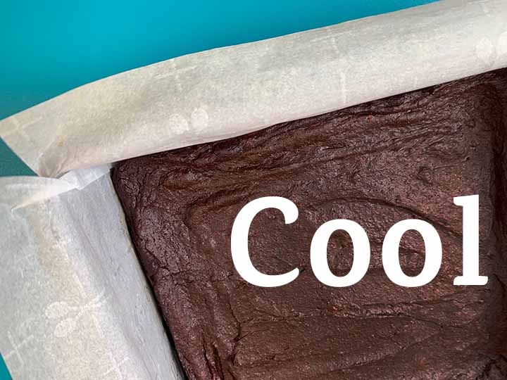 Step 8 Cool brownies