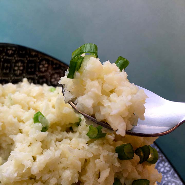 Low Carb Keto Coconut Cauliflower Rice