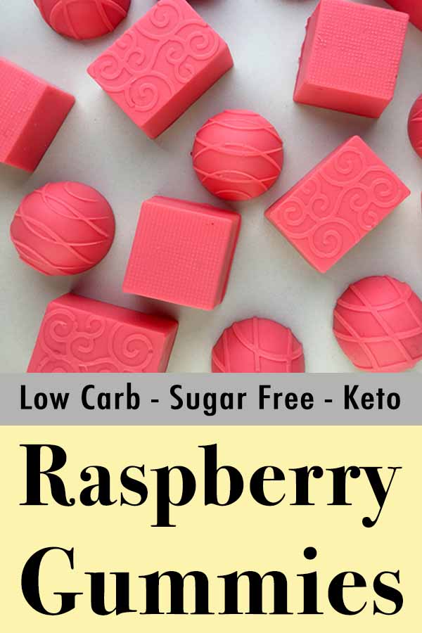 Low Carb Keto Raspberry Cream Jello Gummies Resolution Eats