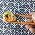 Low Carb Keto Spicy Salmon Sushi Roll