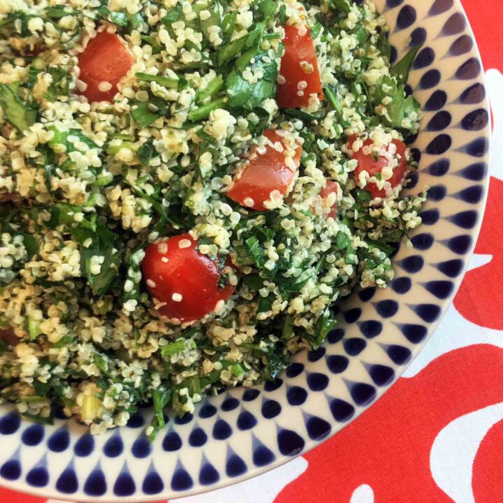 Hemp Seed Keto Tabbouleh Resolution Eats