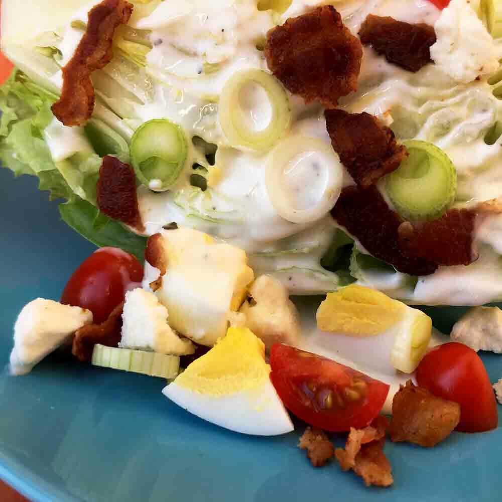 Low Carb Keto Wedge Salad