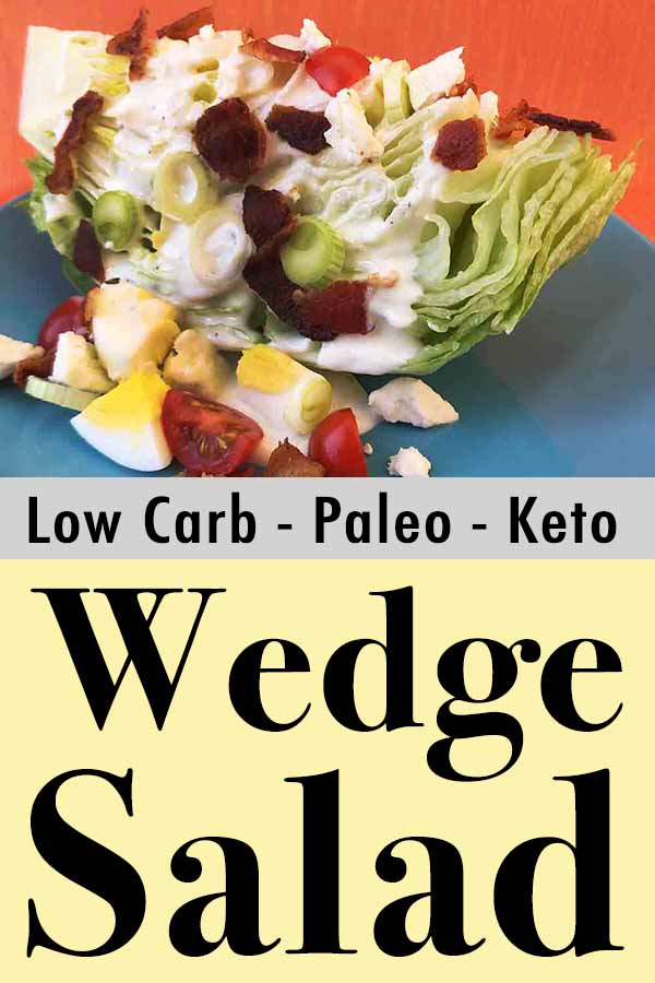 Paleo Whole30 Wedge Salad Pinterest Pin