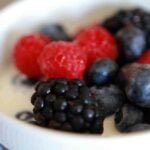 Low Carb Keto Berries with Cream