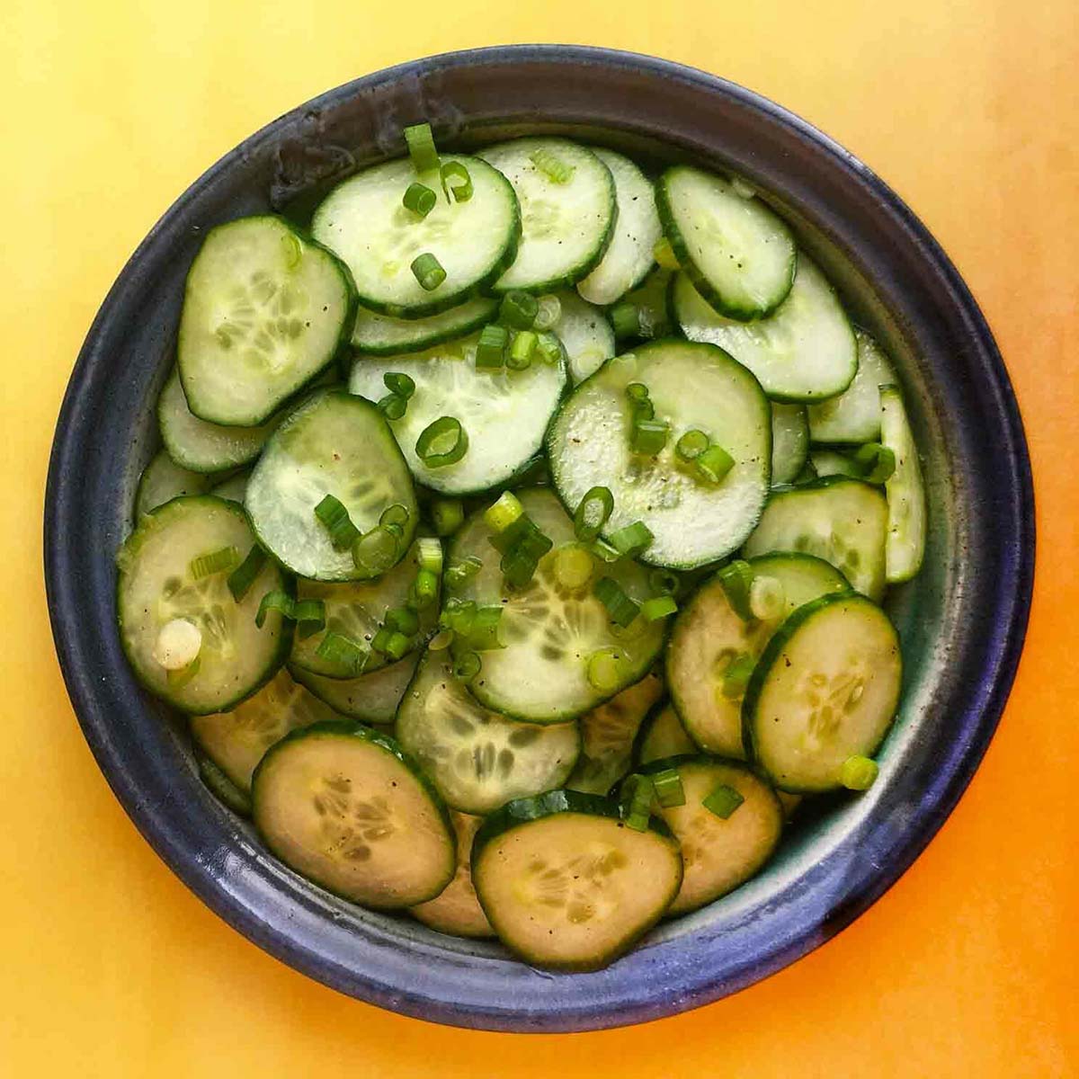 Tangy Keto Cucumber Salad Resolution Eats