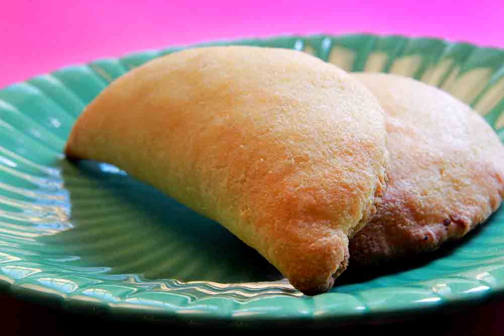 a plate of low carb pocket pastries