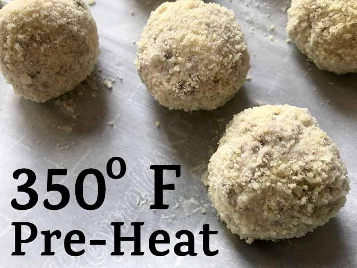 step 7 pre-heat oven to 350 degrees F