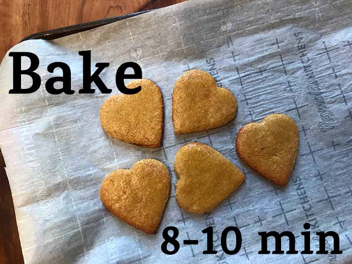 Step 9 Bake the cookies for 8-10 minutes in a 350 degree F oven