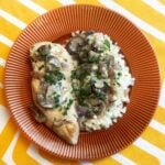 Low Carb Keto Chicken Fricasse