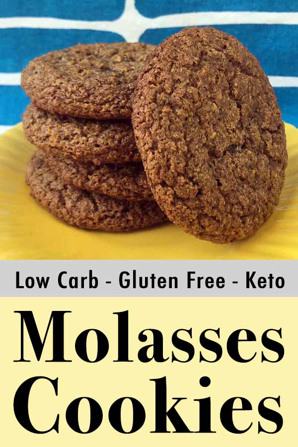Keto Molasses Gingerbread Cookies Resolution Eats