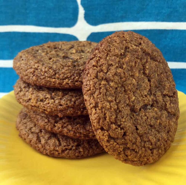 Keto Molasses Gingerbread Cookies Resolution Eats