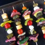 Low Carb Keto Antipasto Skewers