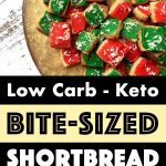 Pinterest Pin for Low Carb Cookie Bites