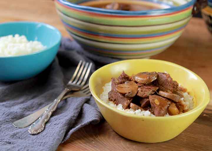 Low Carb Keto Beef Bourguignon Stew