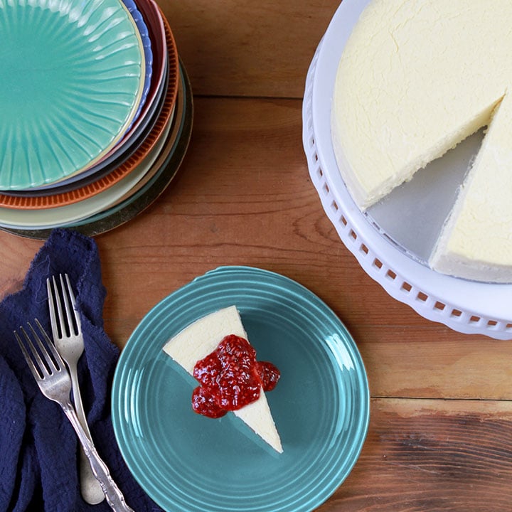 Low Carb Keto NY Style Cheesecake