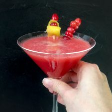 Low Carb Keto Cranberry Lemon Drop Cocktail-image