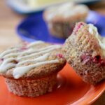 Low Carb Keto Orange Cranberry Muffin