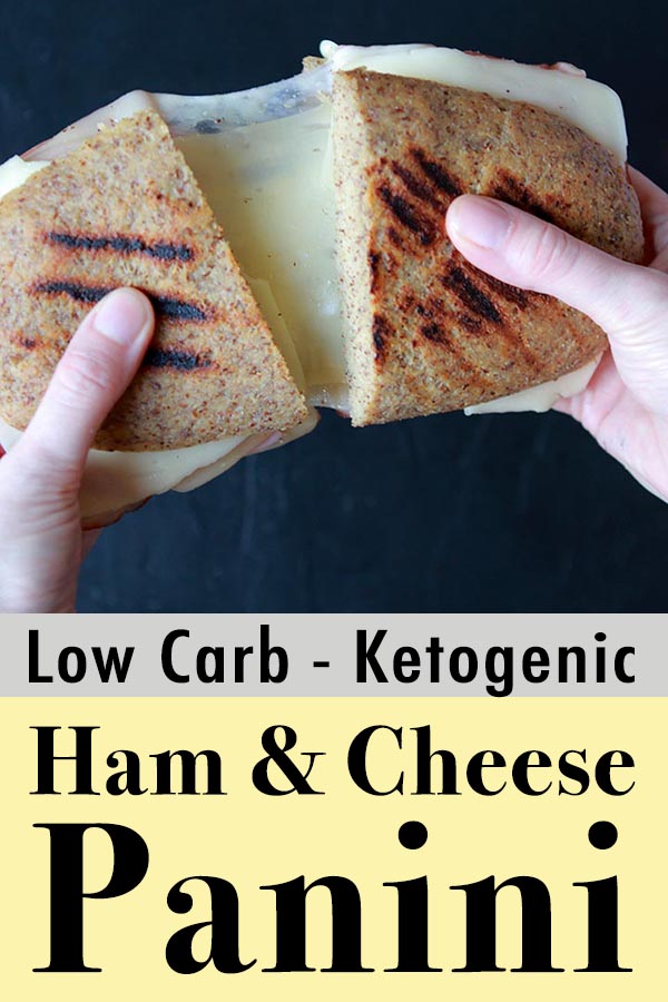 Ham and Cheese Panini [Low Carb & Keto] Resolution Eats