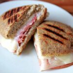 Keto Italian Ham and Cheese Panini