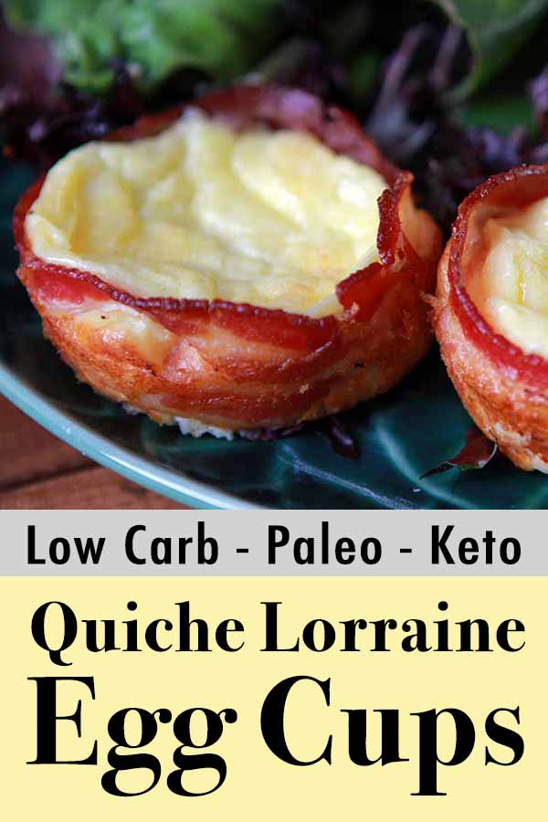 Best Gluten Free Paleo Quiche Egg Cups Pinterest Pin