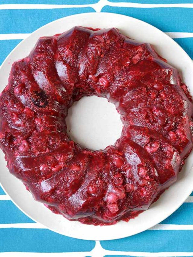 KETO CRANBERRY PECAN JELLO SALAD STORY Resolution Eats