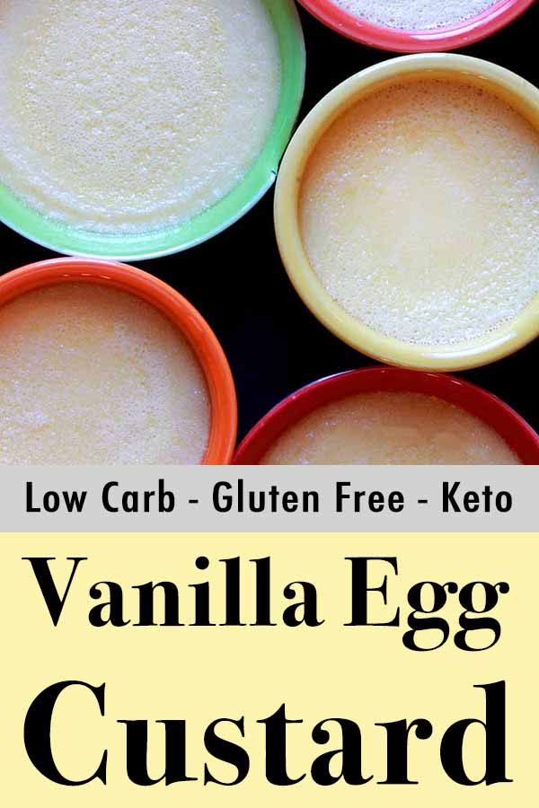 Keto Gluten Free Egg Custard