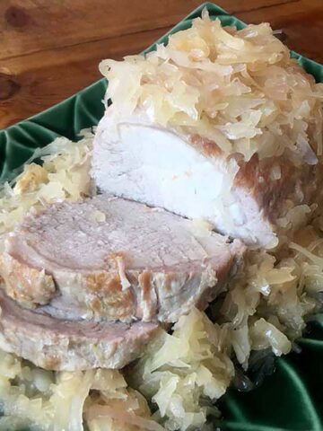 Keto Pork and Sauerkraut Meal