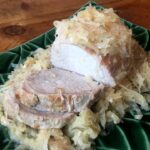 Low Carb Keto Instant Pot Pork and Sauerkraut Meal