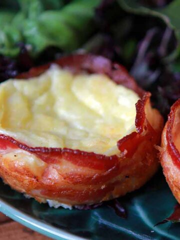 Keto Quiche Lorraine Cups