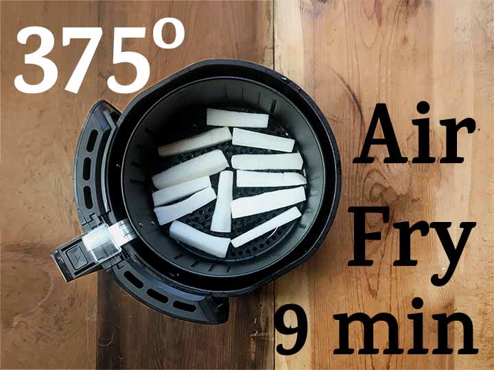 Air fry for 9 minutes