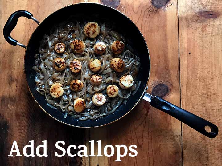 Step By Step Fettuccine with Brown Butter Sauce
