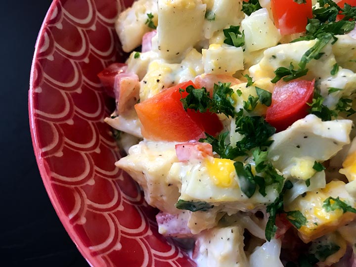 Low Carb Instant Pot Egg Salad