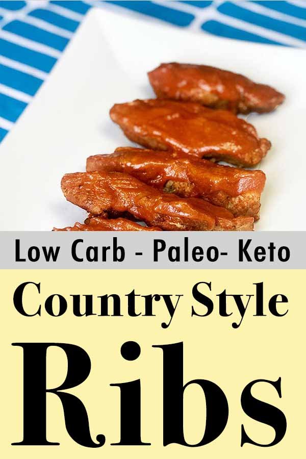 Best Paleo Country Style BBQ Ribs Pinterest Pin