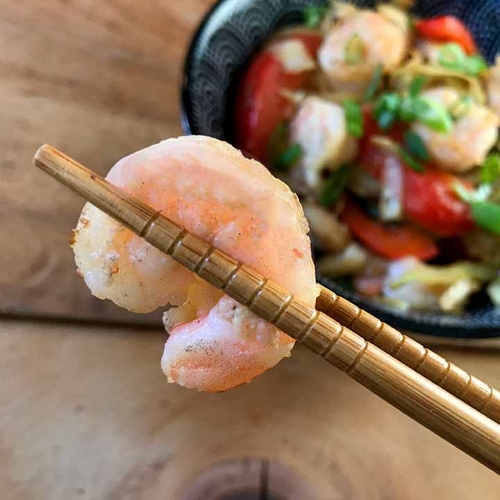 Healthy Shrimp Egg Roll In a Bowl