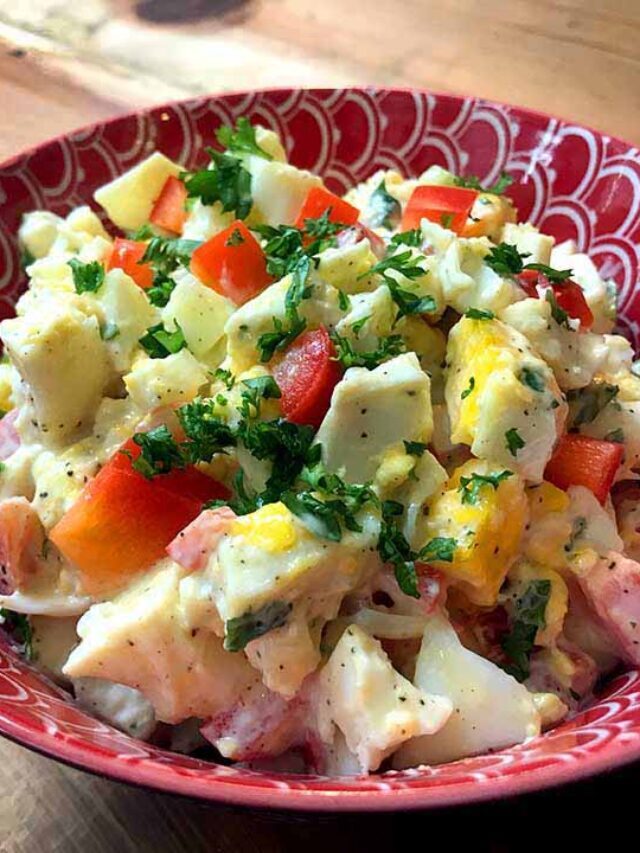 INSTANT POT EGG SALAD STORY