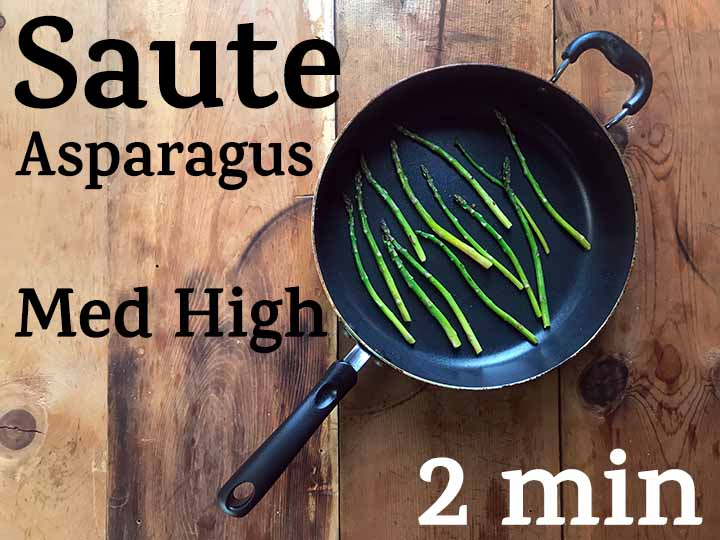 Low Carb Keto Chicken Asparagus Risotto