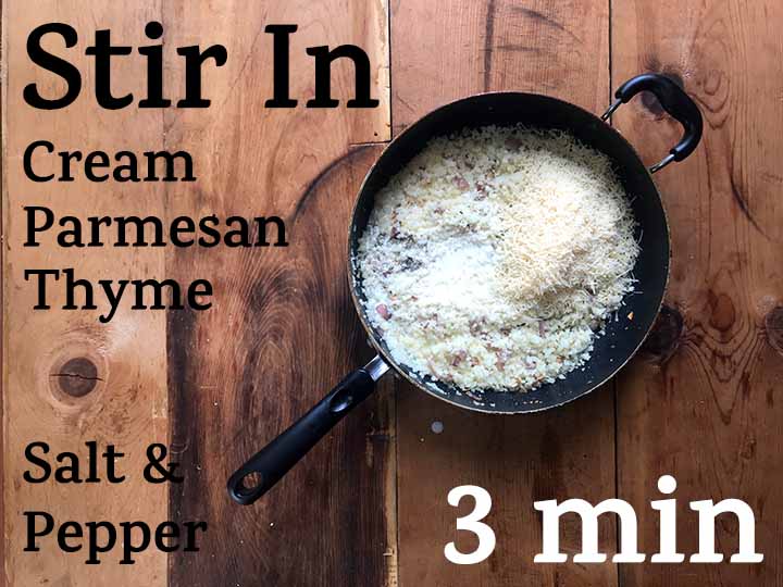 Low Carb Keto Chicken Asparagus Risotto
