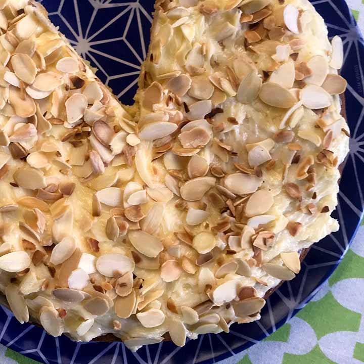 Primal Toasted Almond Torte